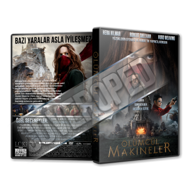 Ölümcül Makineler - Mortal Engines 2018 Türkçe dvd cover Tasarımı